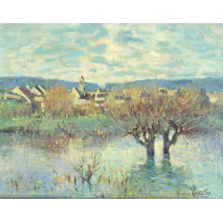 Maurice LE MAITRE (1929-2018) "Inondatio