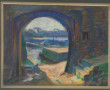 "Vieille porte donnant sur le port" past