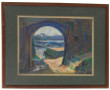 "Vieille porte donnant sur le port" past