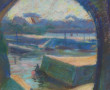 "Vieille porte donnant sur le port" past