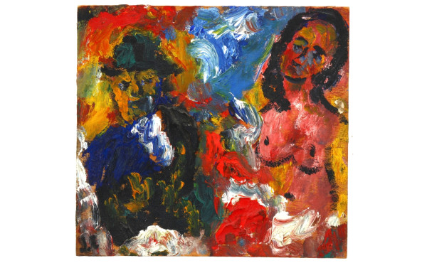 Jeacques ENDZEL (1927-2014) "Femme nue e