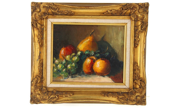 Alain LUCE (Xxème) "Nature morte à la po