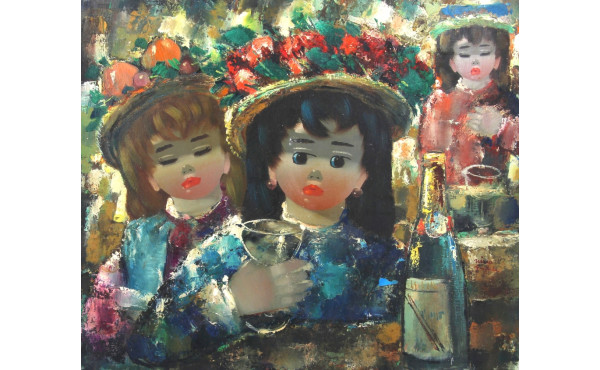 NINO GIUFFRIDA (1924) "Soirée au cabaret