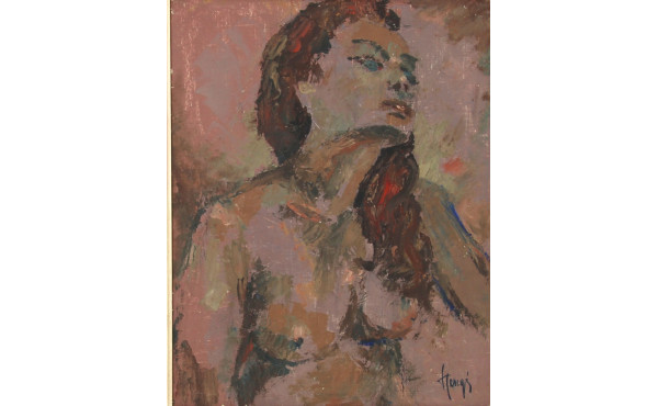 Ecole Xxème vers 1940/1950 "Nu féminin e