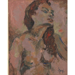 Ecole Xxème vers 1940/1950 "Nu féminin e