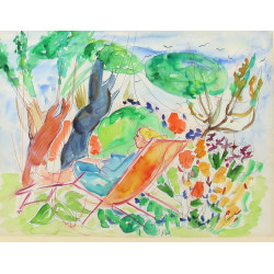 Maurice LEONARD (1899-1971) "Jeune femme