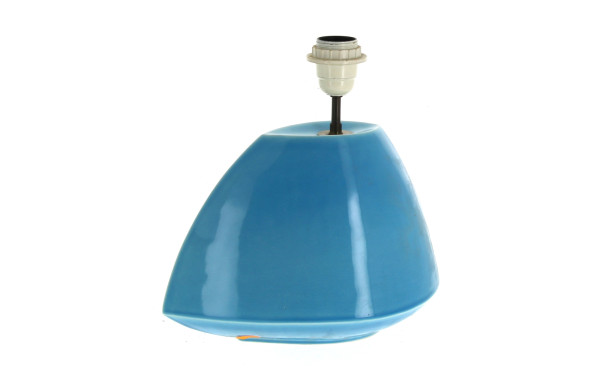 Pied de lampe forme design en porcelaine