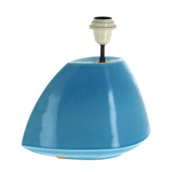 Pied de lampe forme design en porcelaine