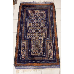 Tapis en laine points noués dans les ton