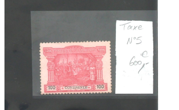 Portugal - timbre taxe n°5 neuf cote 600
