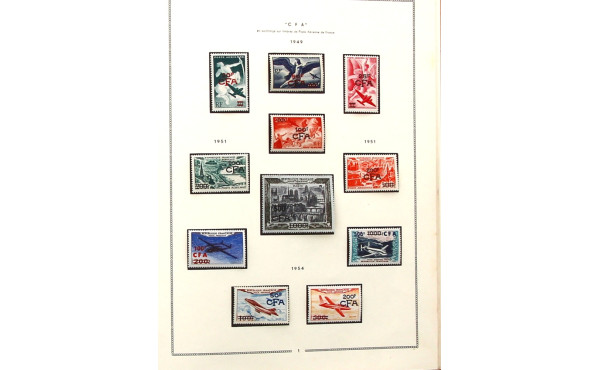 CFA - neufs avec charnière: CFA sur PA n