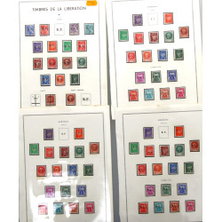 TIMBRES DE LA LIBERATION - Ensemble neuf
