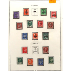 TIMBRES DE LIBERATION neufs avec charniè