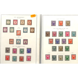 TAXES - neufs avec charnière - série du 