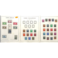FRANCE LIBRE Empire français 1 à 8 neufs