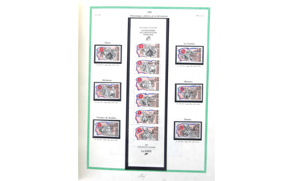 France - Classeur YT de TP oblitérés + b