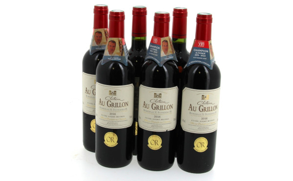 BORDEAUX supérieur - 6 B Ch Au Grillon 2