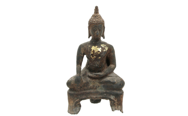 Asie. Thaïlande. Statuette de Bouddha en