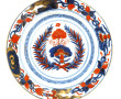 Assiette chinoise XVIIIème décor Imari, 