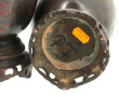 CHINE - Paire de vases en bronze, H 29,5