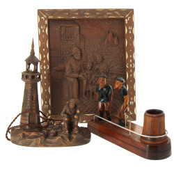 Thème MARINE - Art Populaire - Panneau e