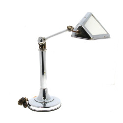 PIROUETT Lampe articulée en métal chromé