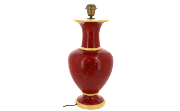 Jean ROGER Paris - Pied de lampe en céra