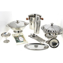 LOT D'INOX dont Guy Degrennes : 2 légumi