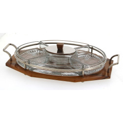 Service à hors-d'œuvre à 5 compartiments