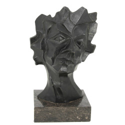 Christian GEORGET (Né en 1950) "Buste d'