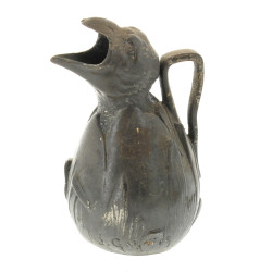 J.GARNIER - Pichet en étain "Oisillon so