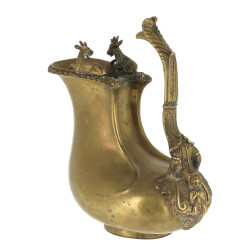 Verseuse ASKOS en bronze XIXème en forme