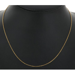 Chaîne en or jaune 750ème, poids 2,20 gr