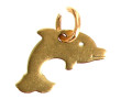 Pendentif "dauphin" en or jaune 18 cts, 