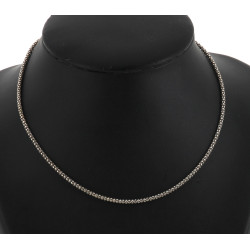 Chaîne en argent 925ème, maille fantaisi