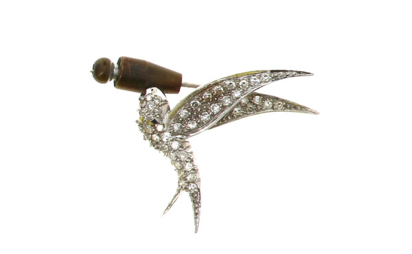 FRAIS REDUITS A 15 % - Broche ancienne e