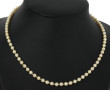 Collier shoker de 75 perles de culture, 