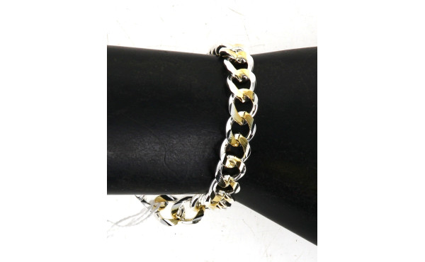 Bracelet maille gourmette en argent 925è