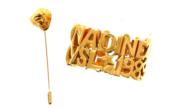 Yves Saint Laurent, large bracelet manch