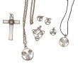 TRISKELL - Lot de bijoux en métal argent