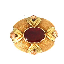 Coulisseau ancien en or jaune 18 cts, se