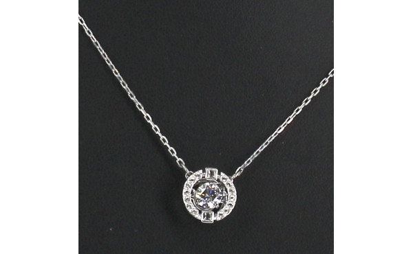 SWAROVSKI - Collier en métal et strass