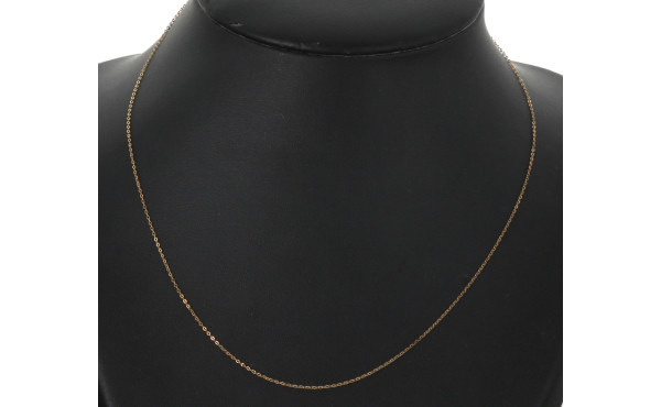 Fine chaîne en or jaune 18 carats, poinç