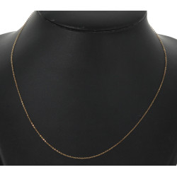 Fine chaîne en or jaune 18 carats, poinç