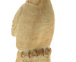 CHOUETTE en grès, années 70. H 25 cm
