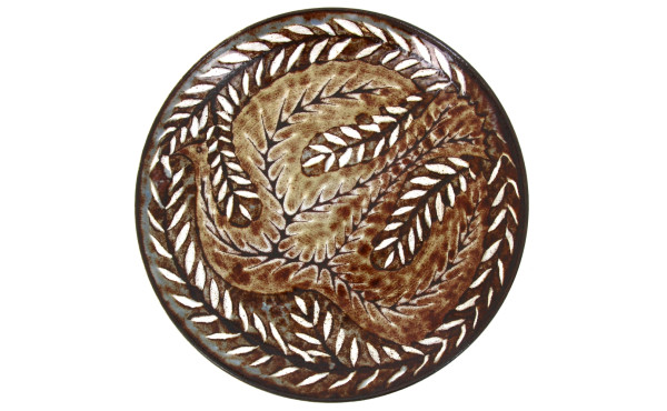 VALLAURIS - Vieux Moulin - Plat rond en 