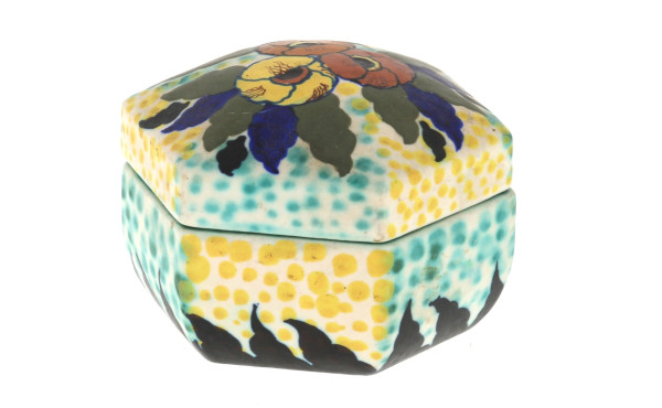 D'ARGYL - Coffret ART DECO à pans coupés