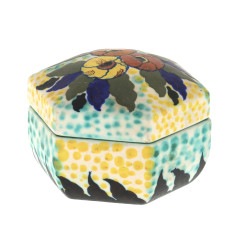 D'ARGYL - Coffret ART DECO à pans coupés