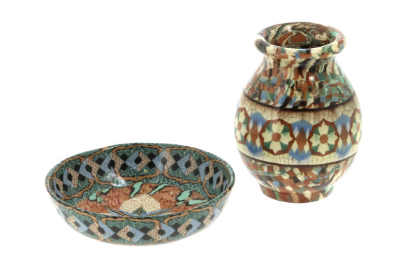 GERBINO à VALLAURIS - Vase (H 13 cm) et 