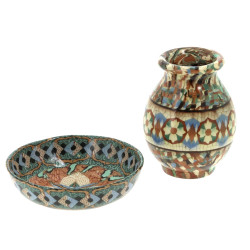 GERBINO à VALLAURIS - Vase (H 13 cm) et 